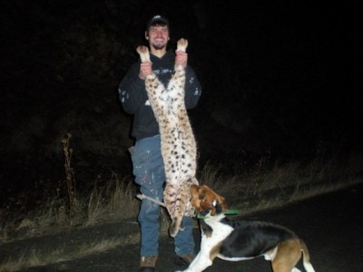 Mr redtickwalker with his pup "Howie"