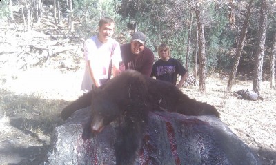 My nephews first bear