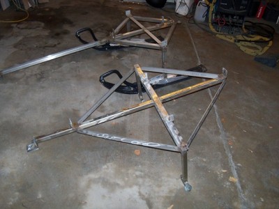 snowmobile sled frame stainless steel frame