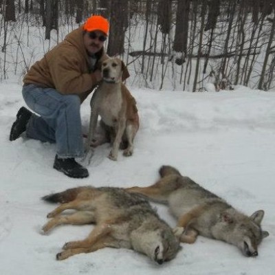 4HR chase and these two fell to a buckshot sandwich